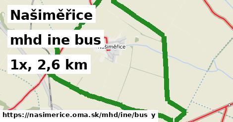 Našiměřice Doprava iná bus