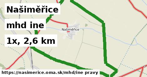 Našiměřice Doprava iná 