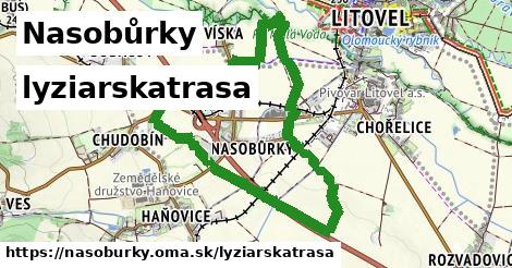 Nasobůrky Lyžiarske trasy  
