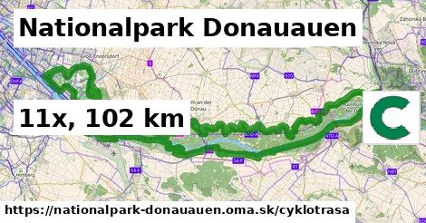 Nationalpark Donauauen Cyklotrasy  