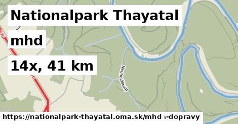 Nationalpark Thayatal Doprava  