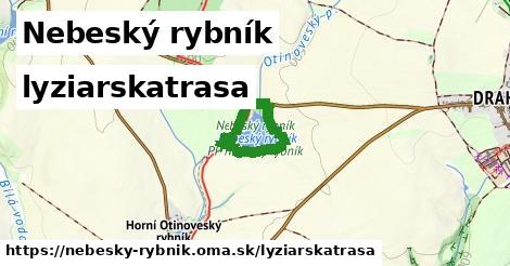 Nebeský rybník Lyžiarske trasy  