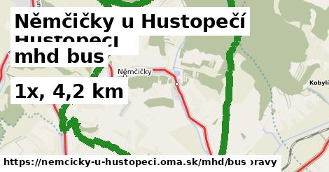 Němčičky u Hustopečí Doprava bus 