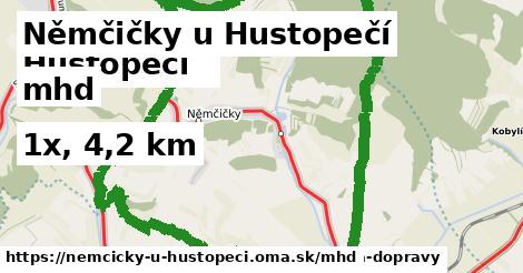 Němčičky u Hustopečí Doprava  