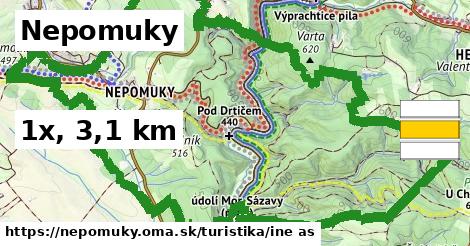 Nepomuky Turistické trasy iná 