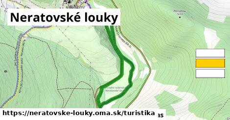 Neratovské louky Turistické trasy  