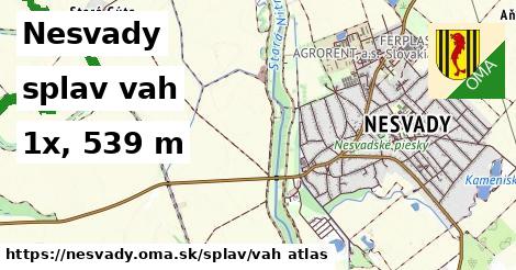 Nesvady Splav vah 