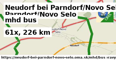 Neudorf bei Parndorf/Novo Selo Doprava bus 