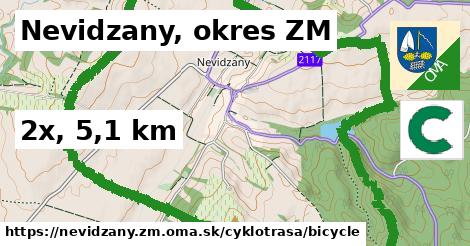 Nevidzany, okres ZM Cyklotrasy bicycle 