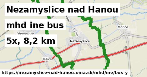 Nezamyslice nad Hanou Doprava iná bus