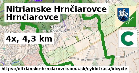 Nitrianske Hrnčiarovce Cyklotrasy bicycle 