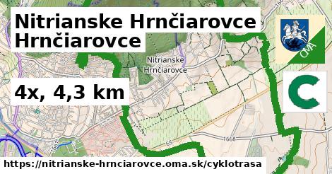 Nitrianske Hrnčiarovce Cyklotrasy  