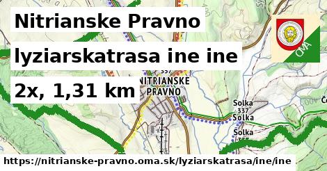 Nitrianske Pravno Lyžiarske trasy iná iná