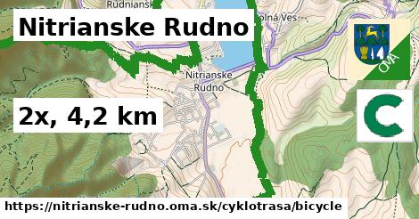 Nitrianske Rudno Cyklotrasy bicycle 