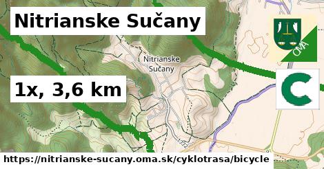 Nitrianske Sučany Cyklotrasy bicycle 