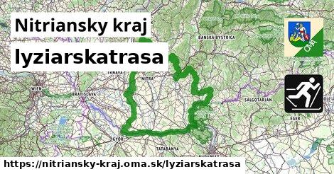 Nitriansky kraj Lyžiarske trasy  