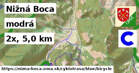 Nižná Boca Cyklotrasy modrá bicycle