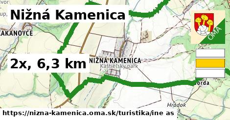 Nižná Kamenica Turistické trasy iná 