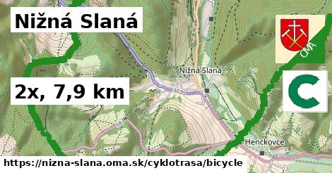 Nižná Slaná Cyklotrasy bicycle 