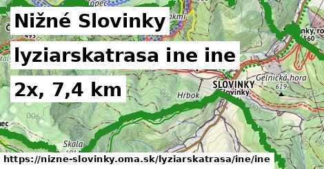 Nižné Slovinky Lyžiarske trasy iná iná