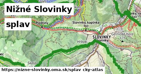 Nižné Slovinky Splav  