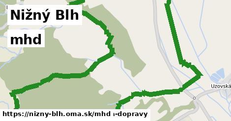 Nižný Blh Doprava  