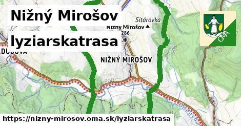 Nižný Mirošov Lyžiarske trasy  