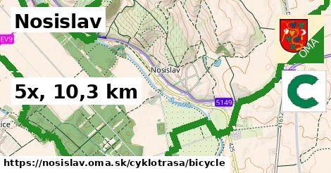 Nosislav Cyklotrasy bicycle 