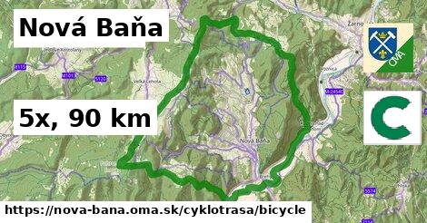 Nová Baňa Cyklotrasy bicycle 