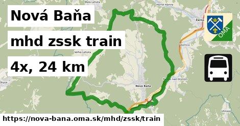 Nová Baňa Doprava zssk train