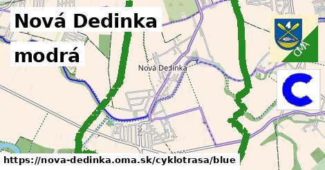 Nová Dedinka Cyklotrasy modrá 