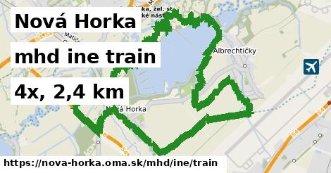Nová Horka Doprava iná train