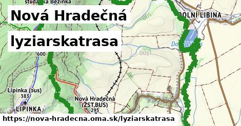 Nová Hradečná Lyžiarske trasy  