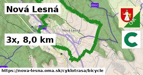 Nová Lesná Cyklotrasy bicycle 