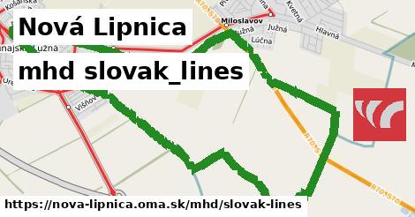 Nová Lipnica Doprava slovak-lines 