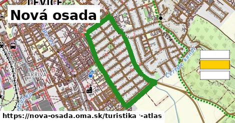 Nová osada Turistické trasy  