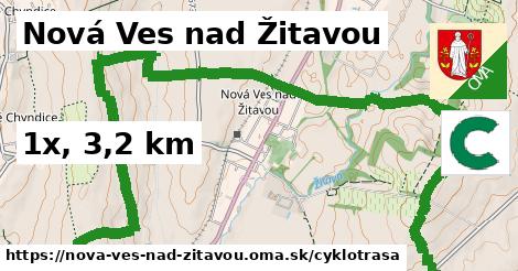 Nová Ves nad Žitavou Cyklotrasy  