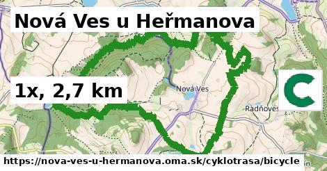 Nová Ves u Heřmanova Cyklotrasy bicycle 