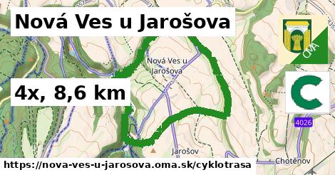 Nová Ves u Jarošova Cyklotrasy  