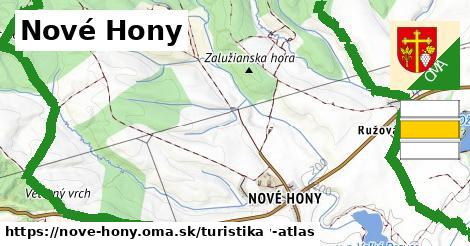 Nové Hony Turistické trasy  