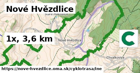 Nové Hvězdlice Cyklotrasy iná 