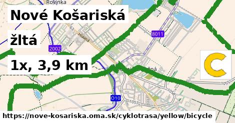 Nové Košariská Cyklotrasy žltá bicycle