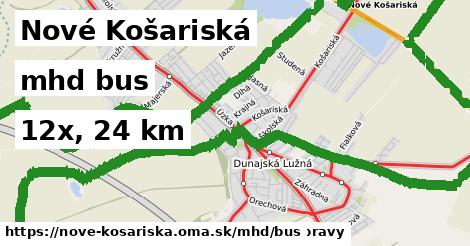 Nové Košariská Doprava bus 