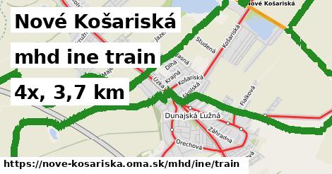 Nové Košariská Doprava iná train