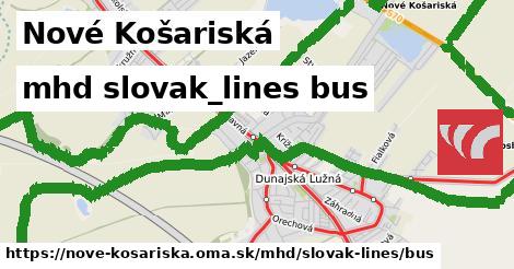 Nové Košariská Doprava slovak-lines bus