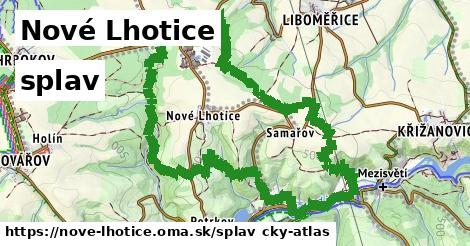 Nové Lhotice Splav  