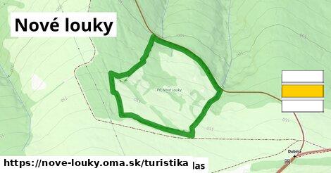 Nové louky Turistické trasy  