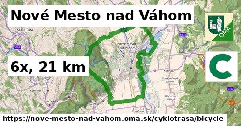 Nové Mesto nad Váhom Cyklotrasy bicycle 