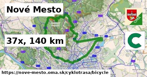 Nové Mesto Cyklotrasy bicycle 