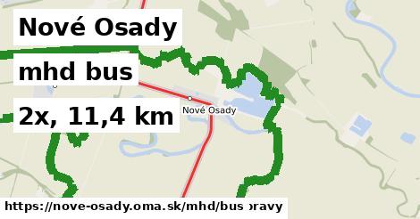 Nové Osady Doprava bus 